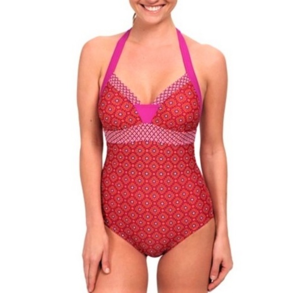 prAna Other - prAna Swimsuit Isla One Piece Fuchsia Hyannis L